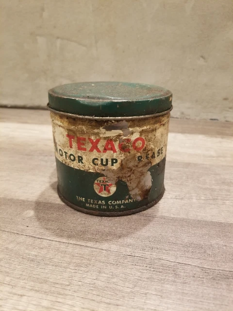 Vintage Texaco Motor Cup Grease