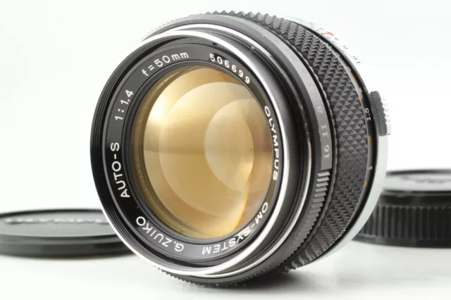 [MINT w/Cap ] Olympus OM-System G.Zuiko Auto-S 50mm F1.4 MF Lens From JAPAN N842