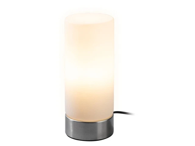 LED Tischleuchte mit Touch-Dimmer Kugel 40 watt dimmbar Tischlampe Touchdimmer 2