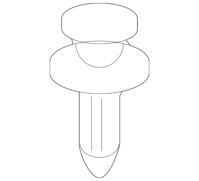 Genuine Toyota Insulator Clip 90467-10170-C0