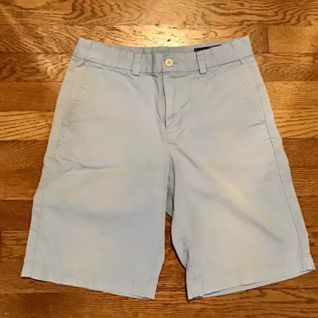 🐳 Vineyard Vines 🐳 Boys Classic Club | Breaker | Light Blue Twill Shorts Sz 16