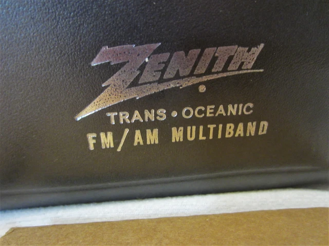 Zenith Trans Oceanic Royal 3000-1 Leather Case Only (No Radio) Zenith Trans Oceanic Royal 3000-1 Leather Case Only (No Radio)