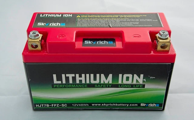 ⚡️ 🔋 SKYRICH DUCATI Panigale 899 1199 Lithium Ion Battery HJT7B-FPZ-SC YT7B-BS