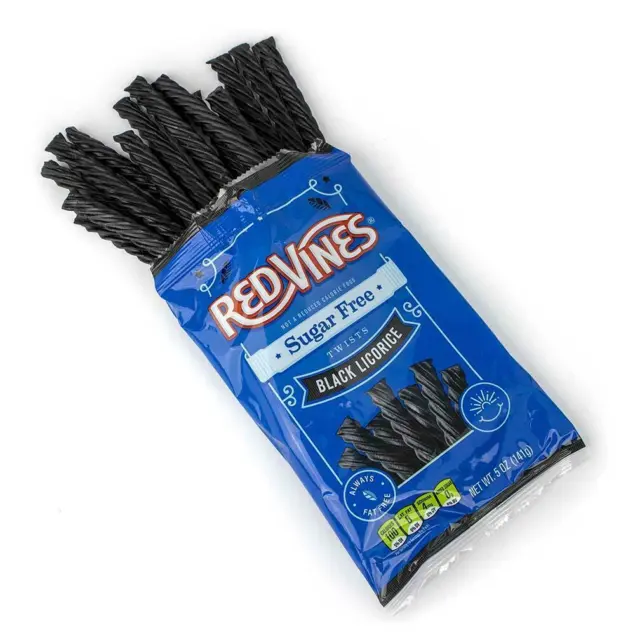 Red Vines Sugar Free Black Licorice Twists