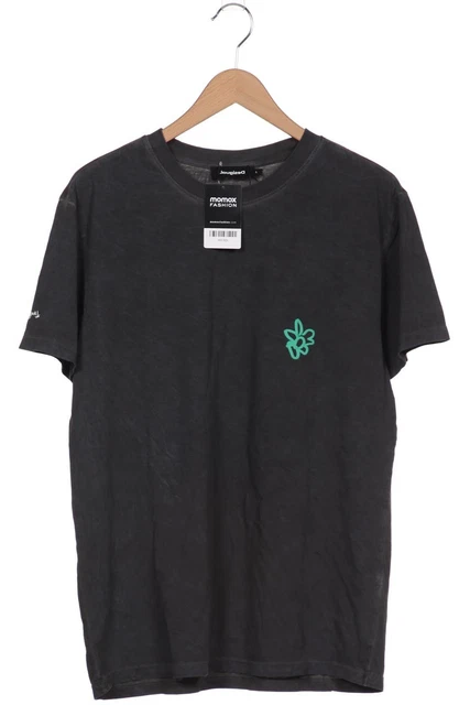 T-shirt uomo Desigual top shirt taglia EU 52 (L) cotone grigio #za13sjy