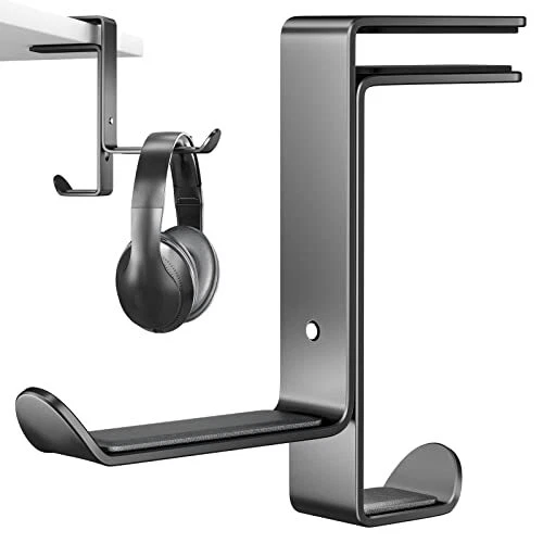 Newaner Support Casque Gamer Bureau, Porte Casque Multifonction avec Organiseur