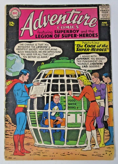 Adventure Comics #321 1964 [GD] DC Silver Age Superboy Legion Superheroes