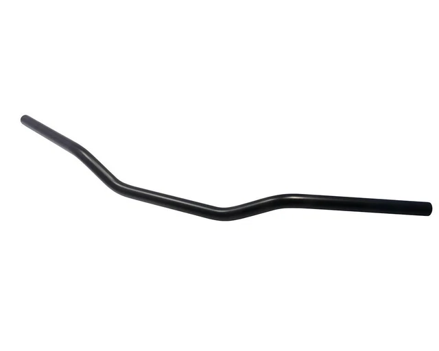 Guidon TRW LUCAS Classic Low noir 765mm de large / 22mm de diamètre avec ABE Uni