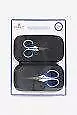 DMC Scissors -  set of 2 pairs Embroidery Scissors  with zip pouch case