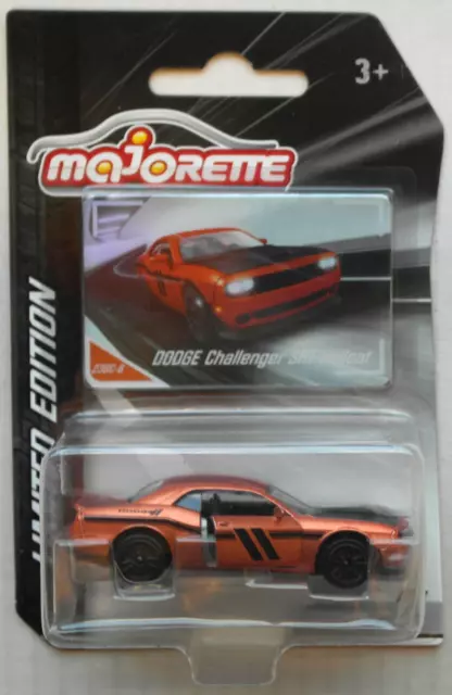 Majorette Limited Edition Dodge Challenger SRT Hellcat satinorange Neu/OVP Auto