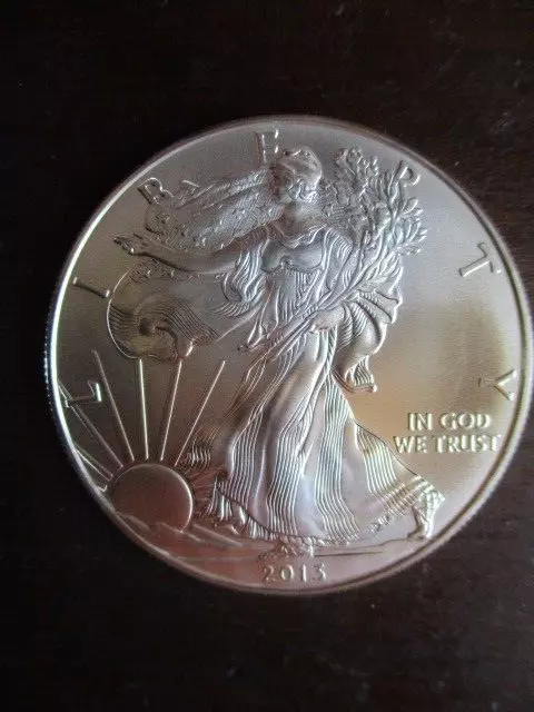 2013 American Silver Eagle BU 1 Oz Coin US $1 Dollar Mint Uncirculated Brilliant