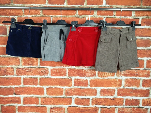 Girl Bundle Age 3-4 Year Next R Island J Lewis Etc Shorts Skirt Cord Tweed 104Cm