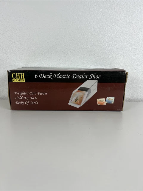 6 Deck Plastic Dealer Shoe