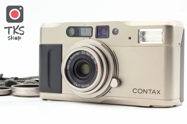 [Near MINT] Contax TVS D Date Back Point & Shoot 35mm Film Camera From JAPAN