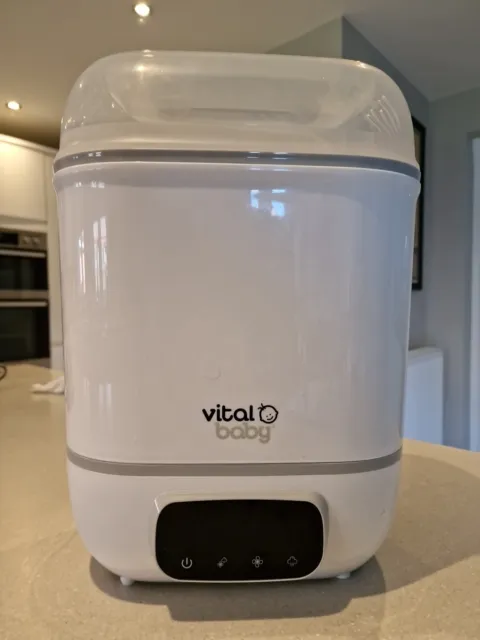 Vital Baby Nurture Pro Electric Steam Steriliser RRP £89.99 (Good condition)