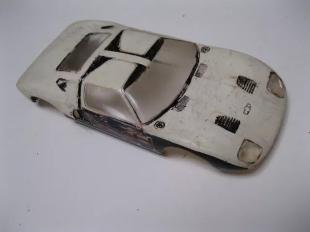 1/24 Vintage Slot Car Hard Body Ford GT (KB?)