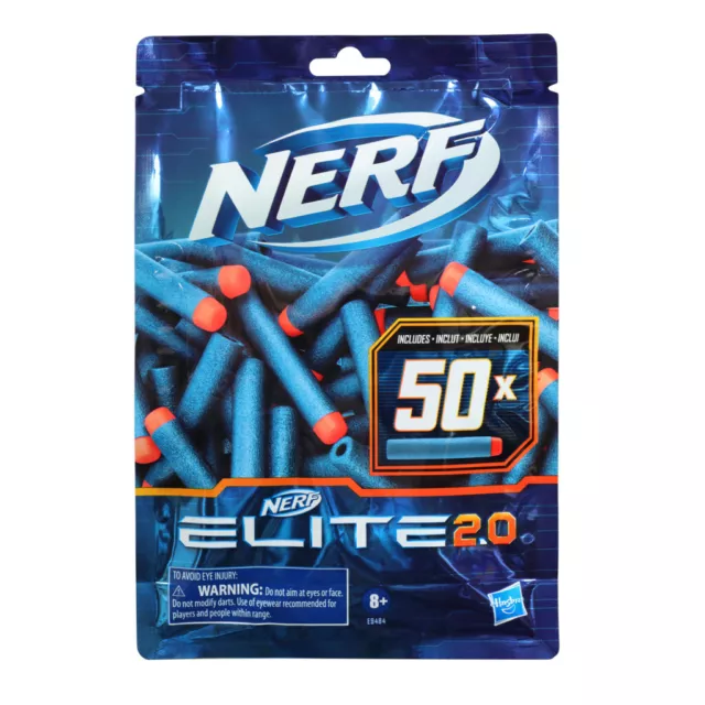 Nerf - Kit de cartouches, inclut 3 cartouches, 9 fléchettes Nerf Elite  officielle 