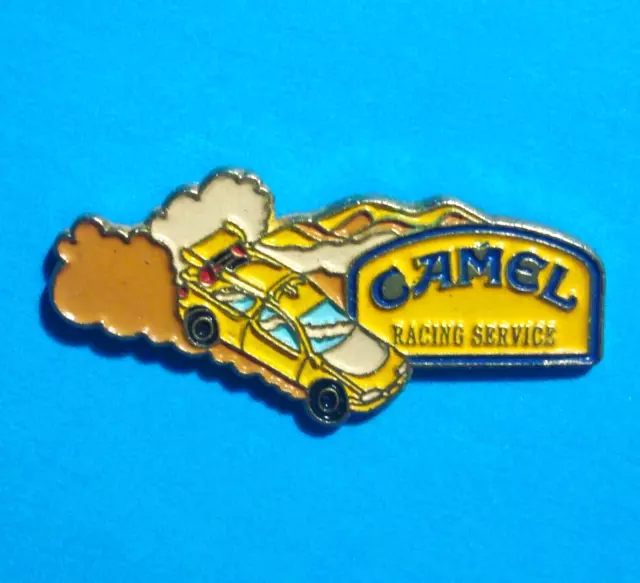 Camel - Racing Car Service - Vintage Cigarette Advertising Lapel Pin - Hat Pin