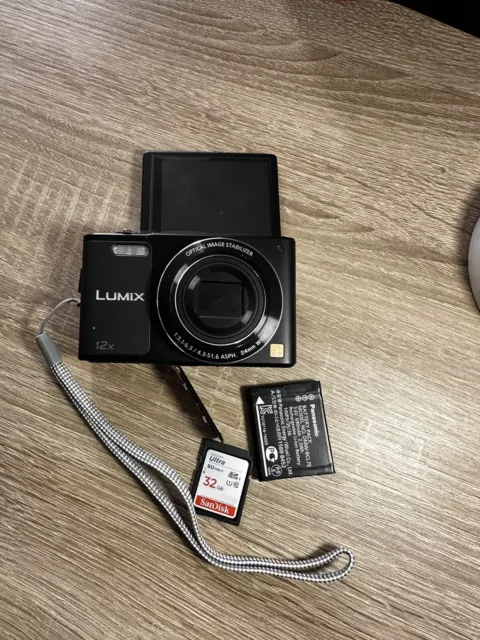 Panasonic LUMIX SZ10 Kompaktkamera -schwarz