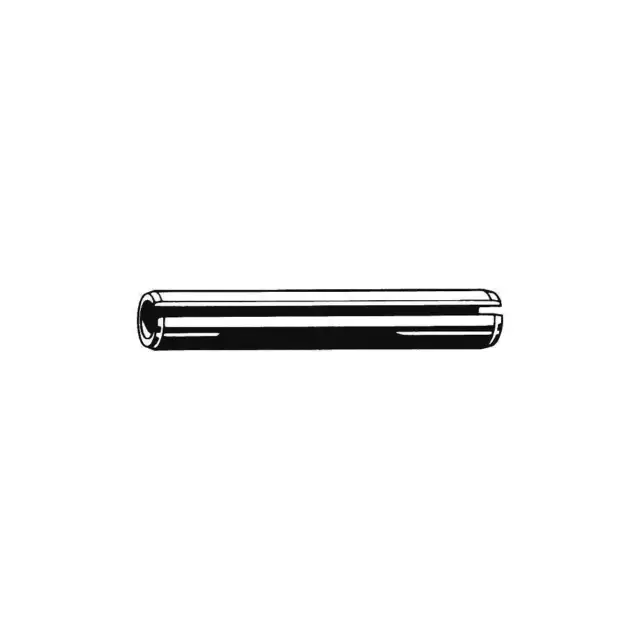 GRAINGER APPROVED U39100.031.0250 Spring Pin,Sltd,5/16inx2-1/2in,Pln,PK10