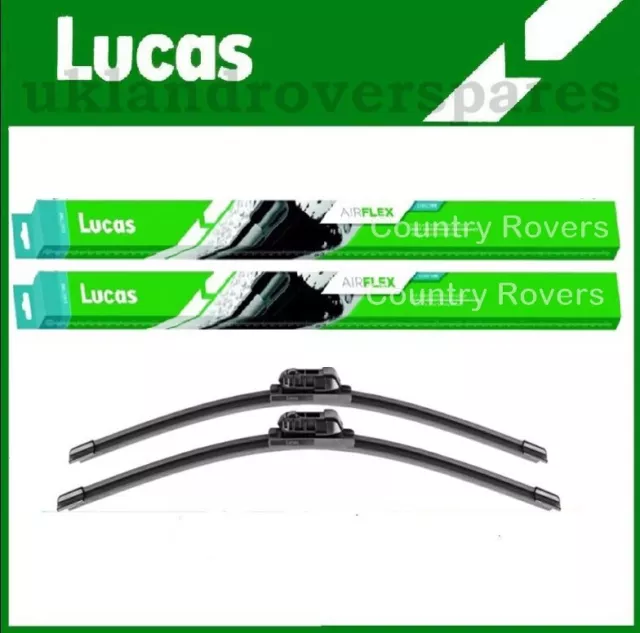 PEUGEOT BOXER WIPER BLADES 2006 to 2022 LUCAS QUALITY BRAND 26" & 22"