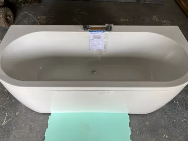 Freestanding Double Ended Back To Wall Bath FOR SALE! - PicClick UK
