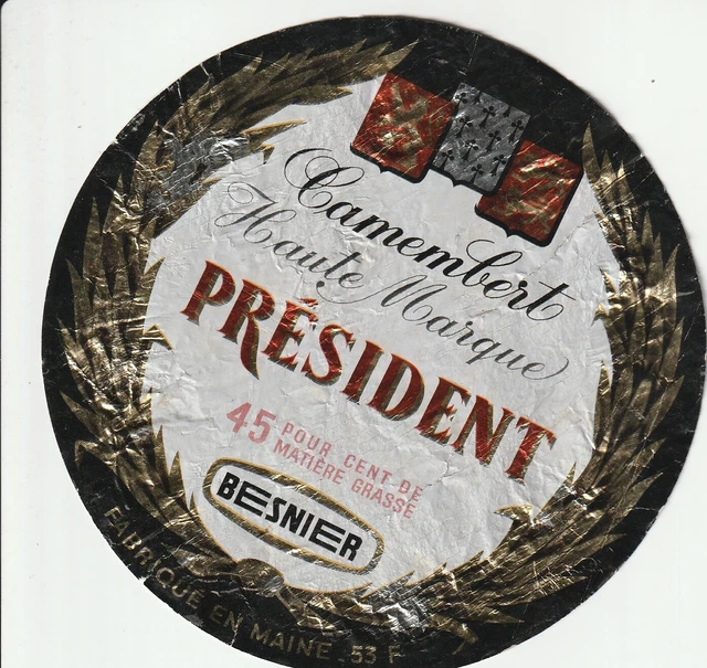 ETIQUETTE ANCIENNE de fromage Camembert Le Perroquet EUR 3,80 - PicClick FR