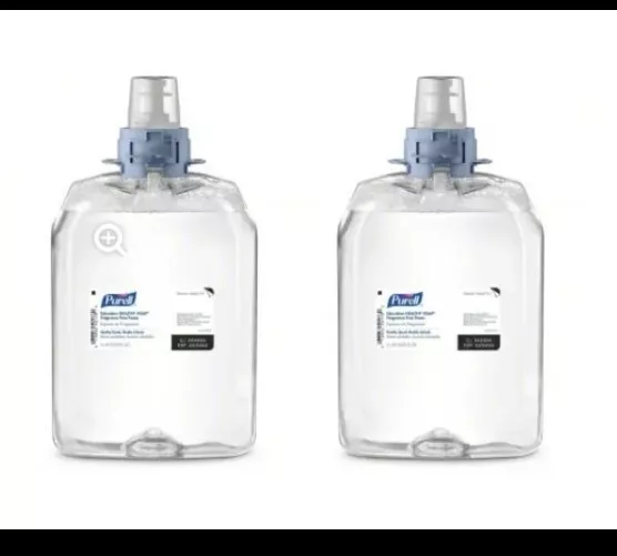 2x GOJO Purell 5212 Education Healthy Foam Soap FMX-20 Refills Fragrance Free