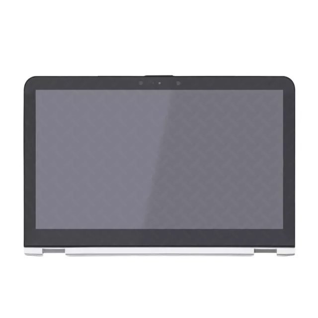 For HP Envy x360 M6-AQ105DX 15.6" LCD Touch Screen Assembly + Silver Bezel 1080P