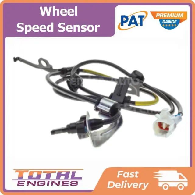2X PAT WHEEL Speed Sensor Left fits Toyota Yaris NCP90R 1.3L 4Cyl