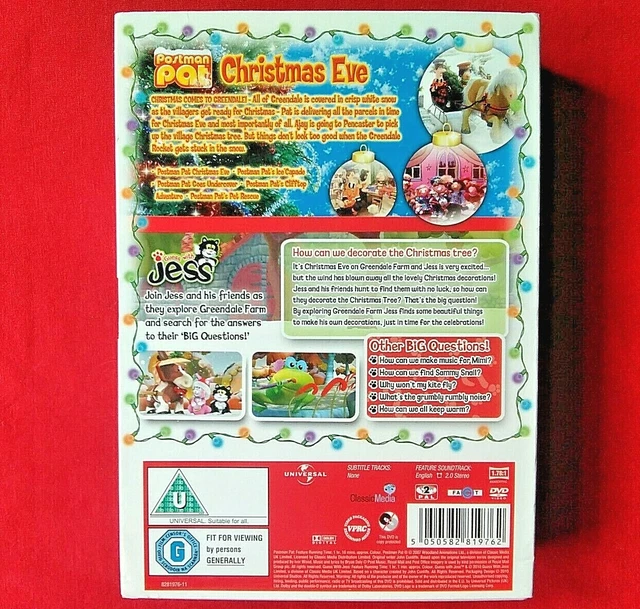 Postman Pat - Christmas Eve / Guess With Jess - Dvd - ( 2 Disc) - Region 2 2
