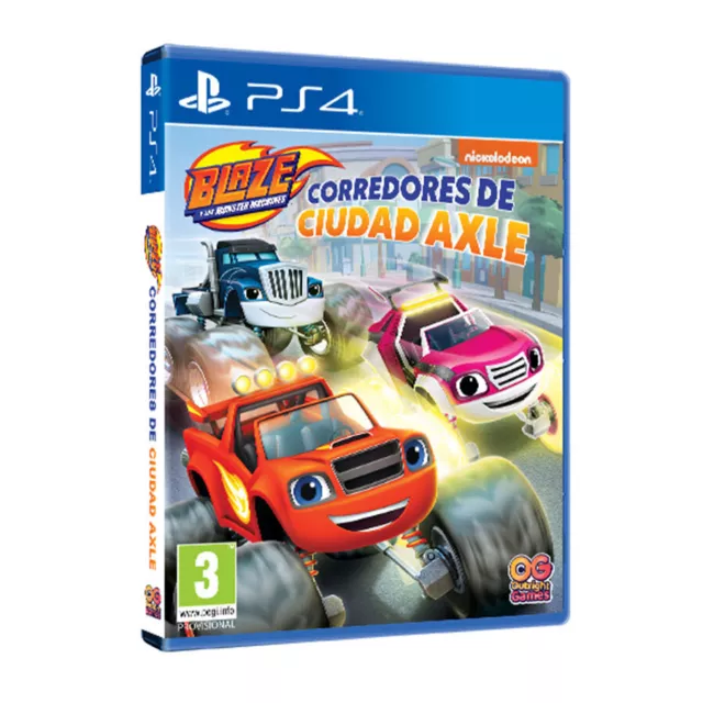 Blaze y los Monster Machines Corredores de Ciudad Axle PS4 (SP) (PO122017)