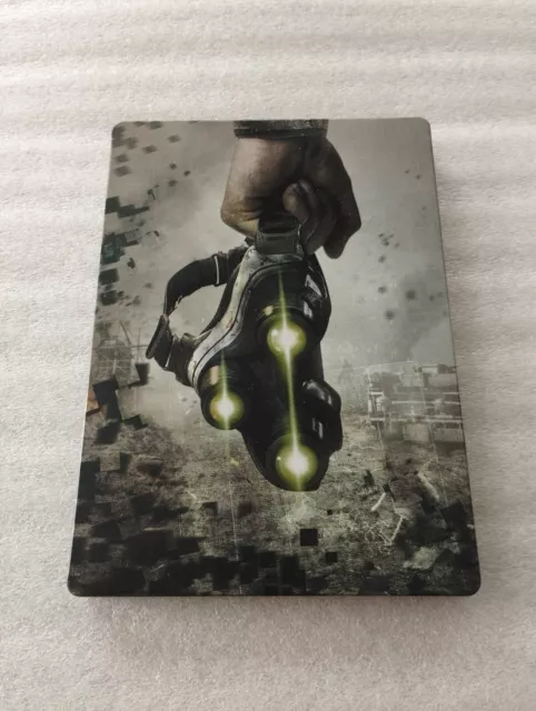 Splinter Cell Blacklist Steelbook Leerhülle + Karte PS3 PC Xbox 360 Kein Spiel