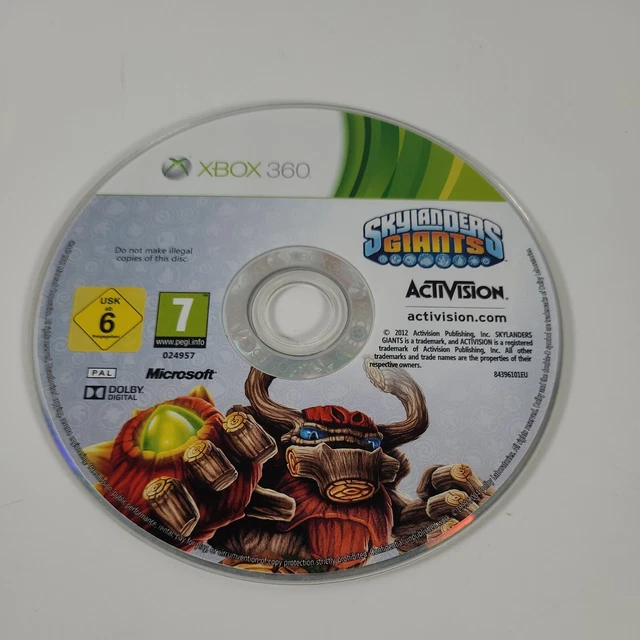 *Disc Only* Skylanders Giants Xbox 360 Action Adventure Video Game PAL