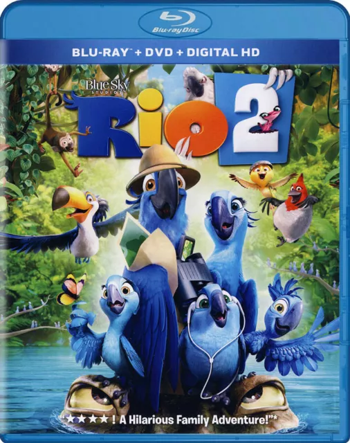 Rio 2 (Blu-Ray + DVD + Numérique HD) (Blu-Ray) ( Neuf Bleu