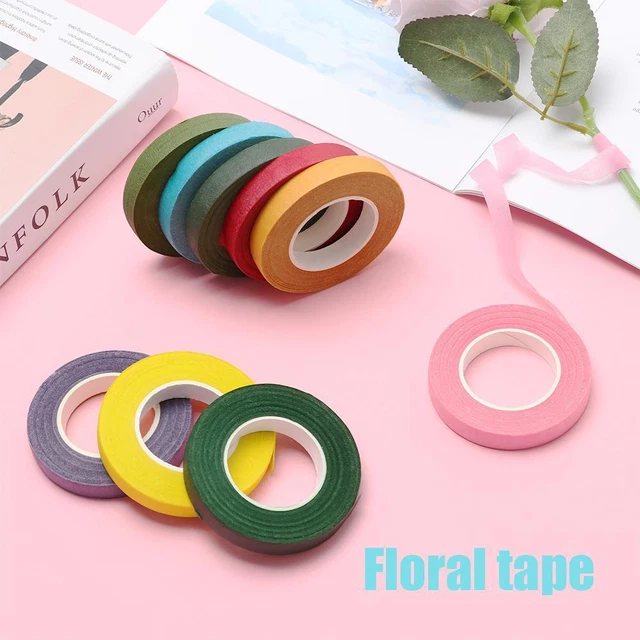 Cinta de tallo floral florista con ojal envoltura de flores artificial floricultura