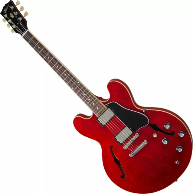 Gibson ES-335 Lefthand Sixties Cherry Original Collection E-Gitarre Koffer