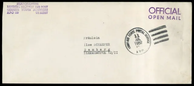 1952, Bundesrepublik Deutschland, Brief - 2443889