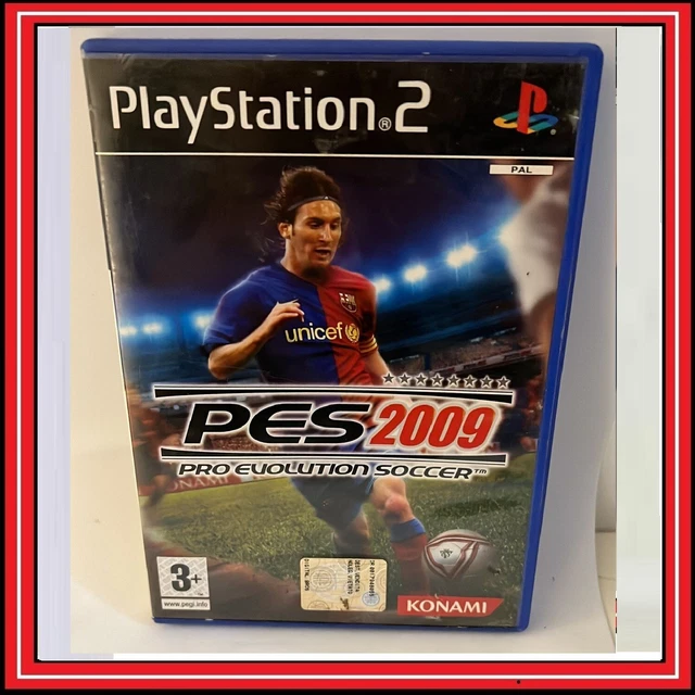 PES 2009 Pro Evolution Soccer per PS2 Sony Playstation 2 Italiano SOLO CUSTODIA