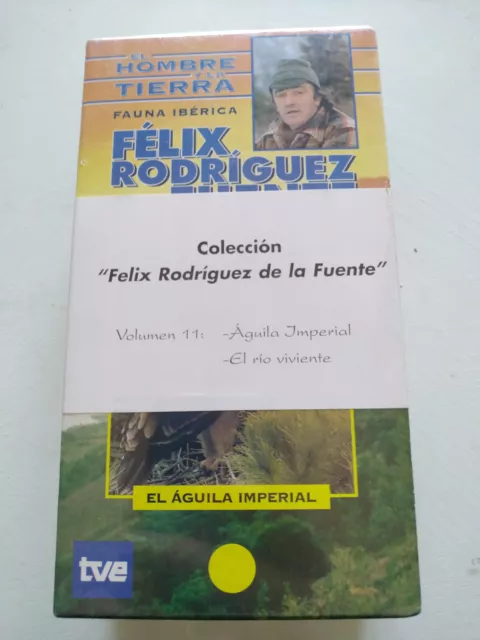 Felix Rodriguez de la Fuente El Aguila Imperial Rio Viviente - 2 x VHS Nueva