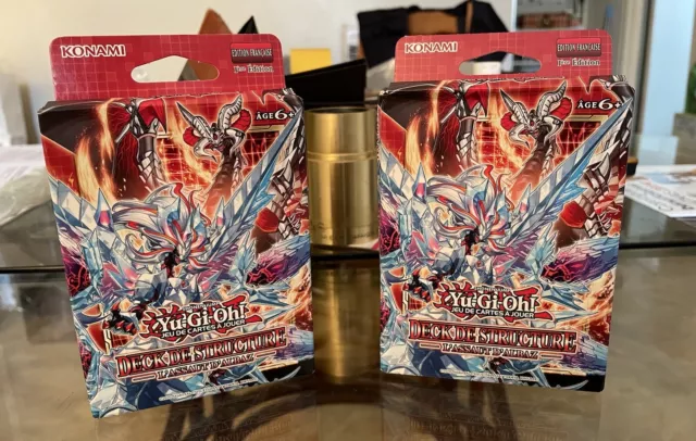 Yu-Gi-Oh! Lot De 2 Deck de Structure : L'Assaut d'Albaz première Edition-VF