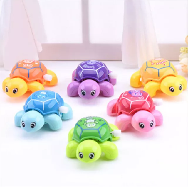 Animal Clockwork Tortoise Baby Turtles Toys Infant Crawling Wind Up Toy 3CEL