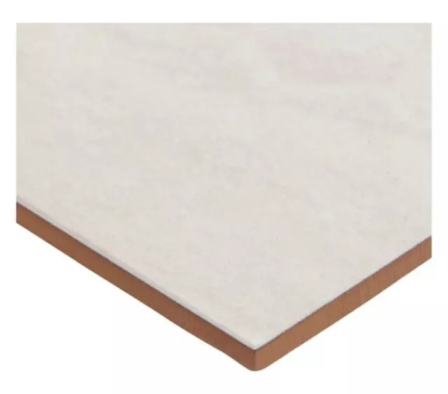 Pack of  10  Beige Gloss Stone Effect Ceramic Tile, (L)600mm (W)200 3