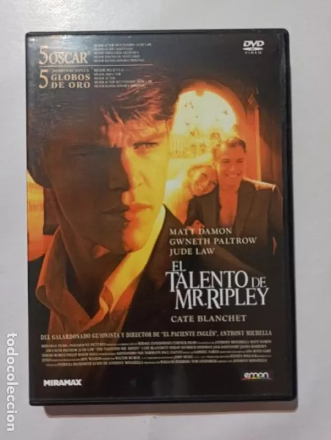 Dvd El Talento De Mr. Ripley - Matt Damon (Cm)