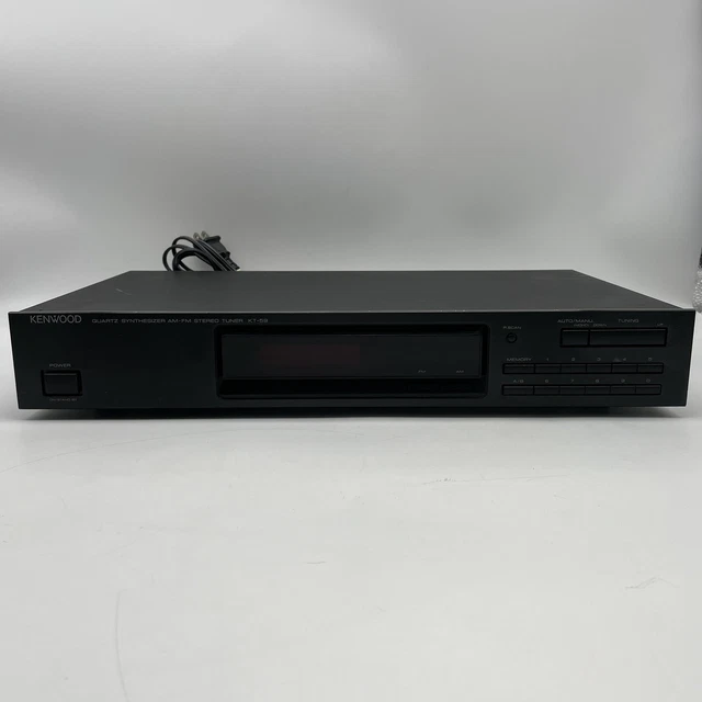 Tuner Radio Vintage Kenwood KT-6500 – AM/FM Stéréo – Occasion
