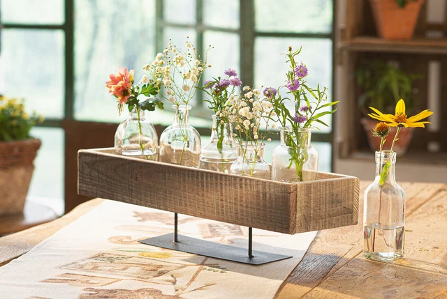 Salvare Set 2x Vase " Solido ", 6er Vaso Decorazione Tavolo Fiori Sempre di Moda