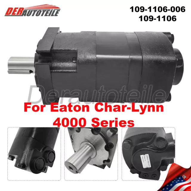 Hydraulic Motor For Eaton Char-Lynn 4000 Series Device Replacement 109-1106-006