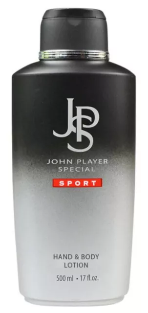 John Player Special SPORT Hand & Body Lotion 500 ml OVP