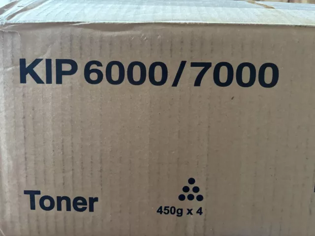 2 Cartridges Of Toner for A KIP 5000,6000,7000, 5000-103, 6000-103, Black