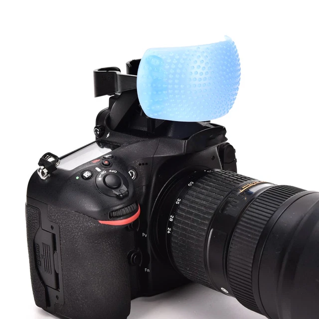 3 Colores 3 en 1 Pop-Up Flash Difusor Cover Kit Softbox para Canon Nikon PentODCR ZR